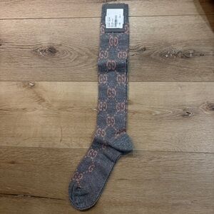 NWT Gucci GG Monogram Knee High Socks